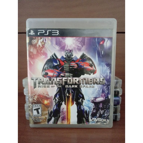 Transformers Rise of the Dark Spark - PS3 - Playstation 3 - Play 3 mídia física original