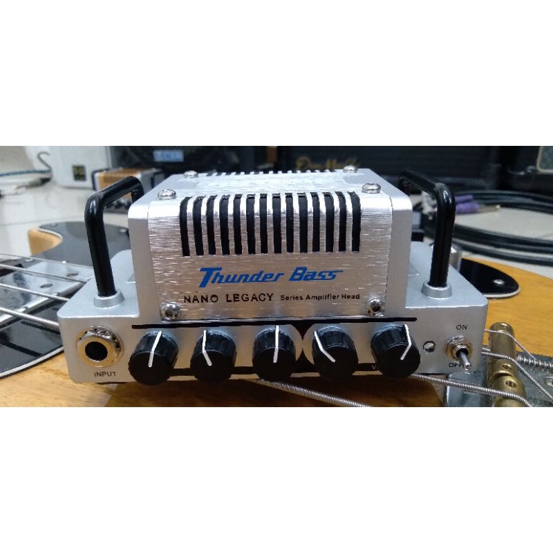 amplificador para baixo hotone 5 w thunder bass cabeçote nano legacy head amp