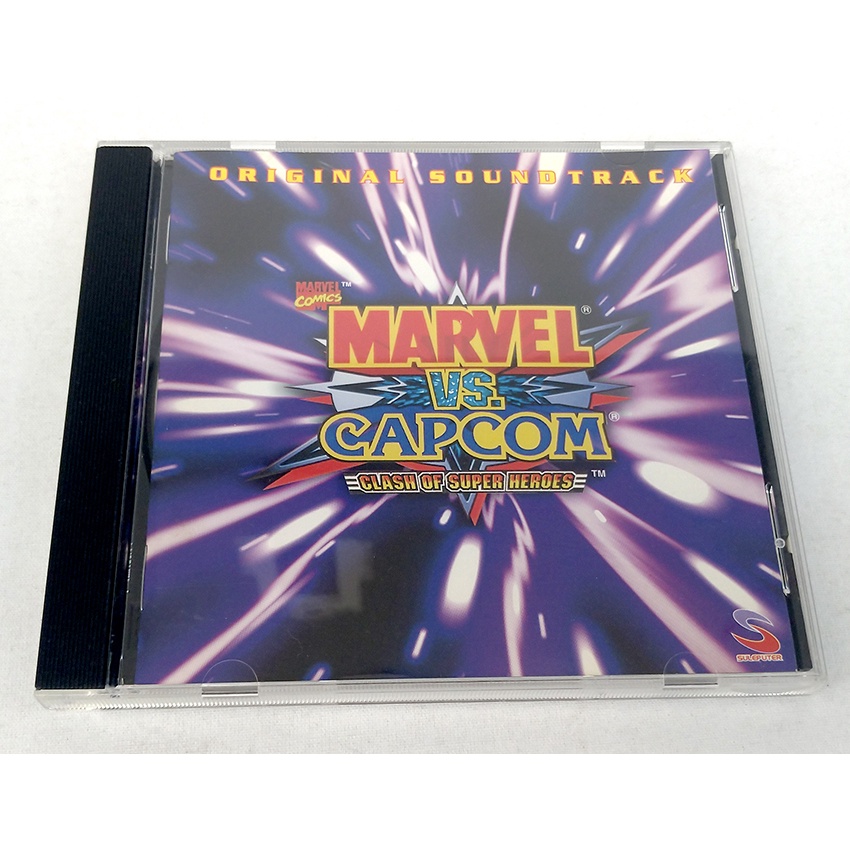 Original soundtrack CD Marvel vs Capcom Clash Super heroes