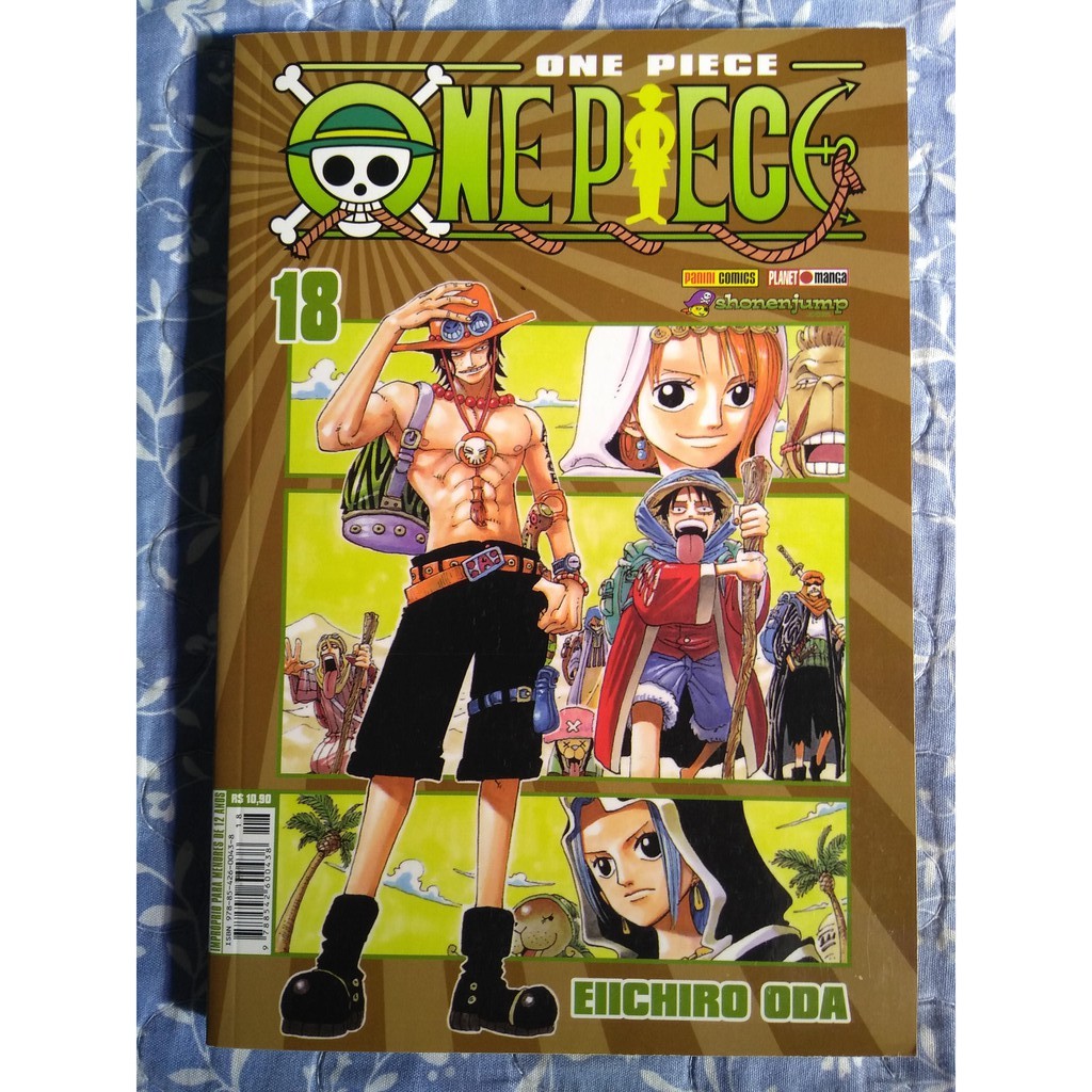 Manga One Piece Vol 18 Shopee Brasil
