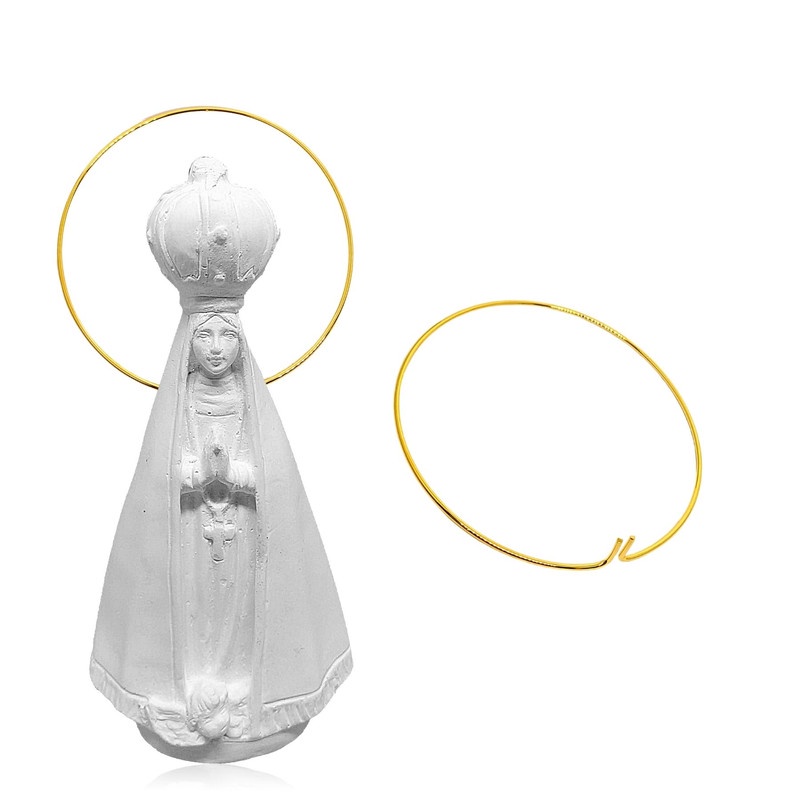 Resplendor Para Imagem Sacra Auréola Para Imagem 30cm A 40cm