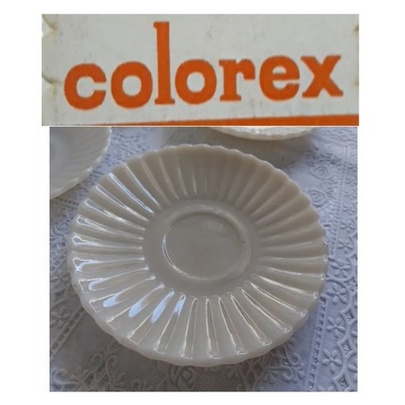 6 Pires De xicaras de Cafezinho Colorex Opalina (o)