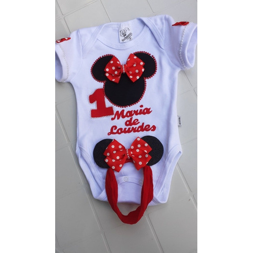 Body Infantil Minnie Vermelha Body Minie Vermelha Bebe Shopee Brasil