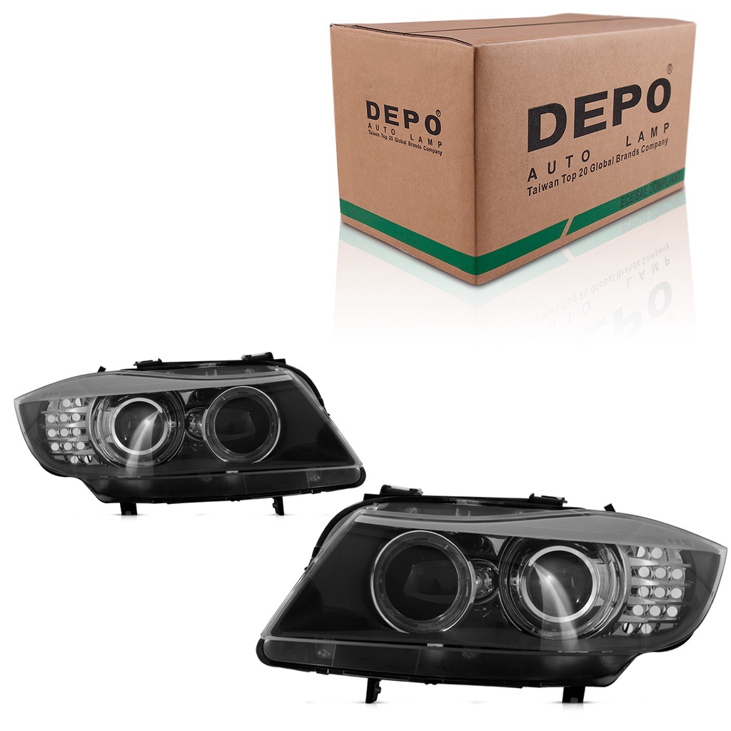 Farol Bmw Série 3 2009 2010 2011 2012 Xenon em Oferta na Shopee