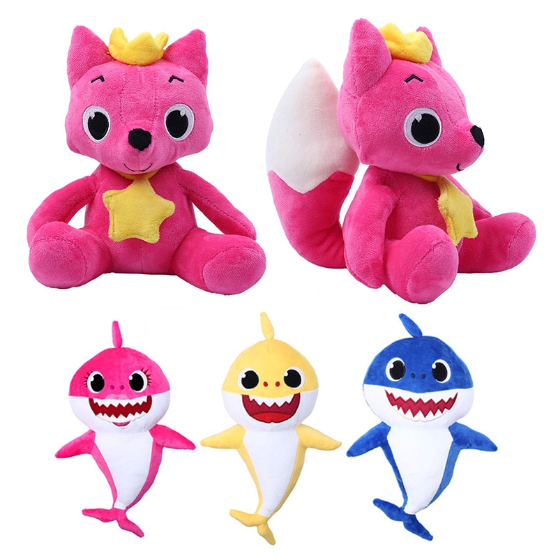 pinkfong plush fox