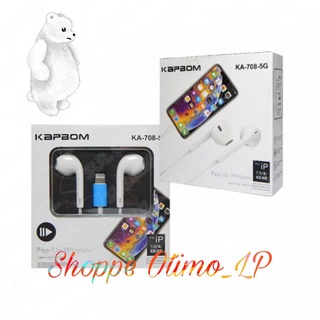Fone de Ouvido-HD80 Entrada Lightning Bluetooth Fio Microfone iPhone Android
