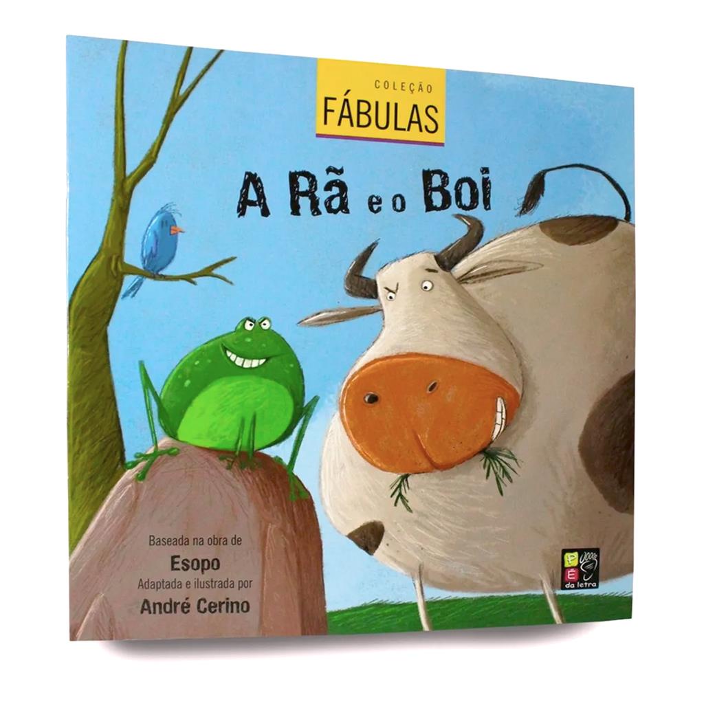 A Ra E O Boi - Fabulas Infantis - Livro Ilustrado | Shopee Brasil