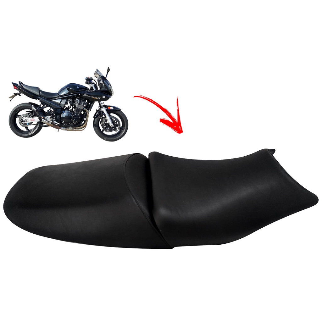 Capa Banco Suzuki Bandit 1250 1200 ou 650 banditi Modelo Original Bi Partido COM ALÇA