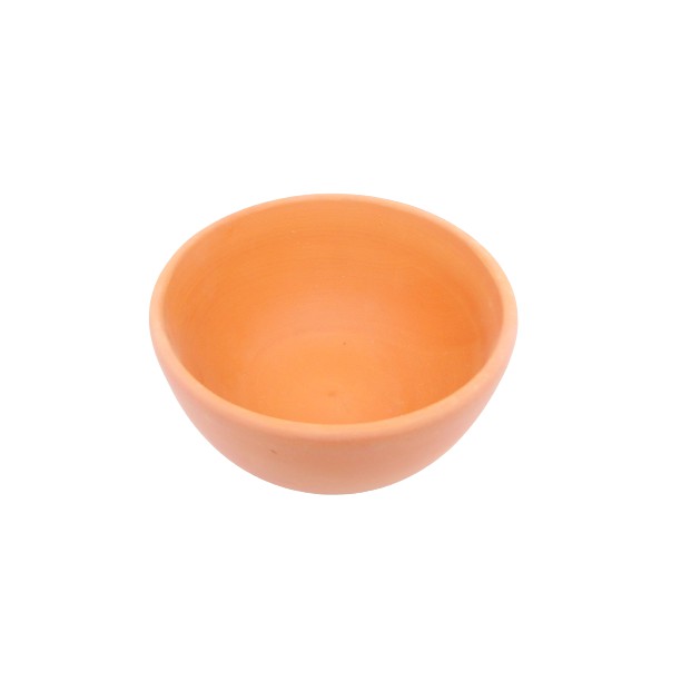 Vaso De Barro Decorativo Bowl Para Suculentas 19x10 - Terra Cota