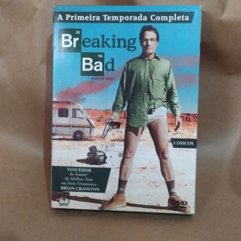 dvd BREAKING BAD primeira temporada completa | Shopee Brasil