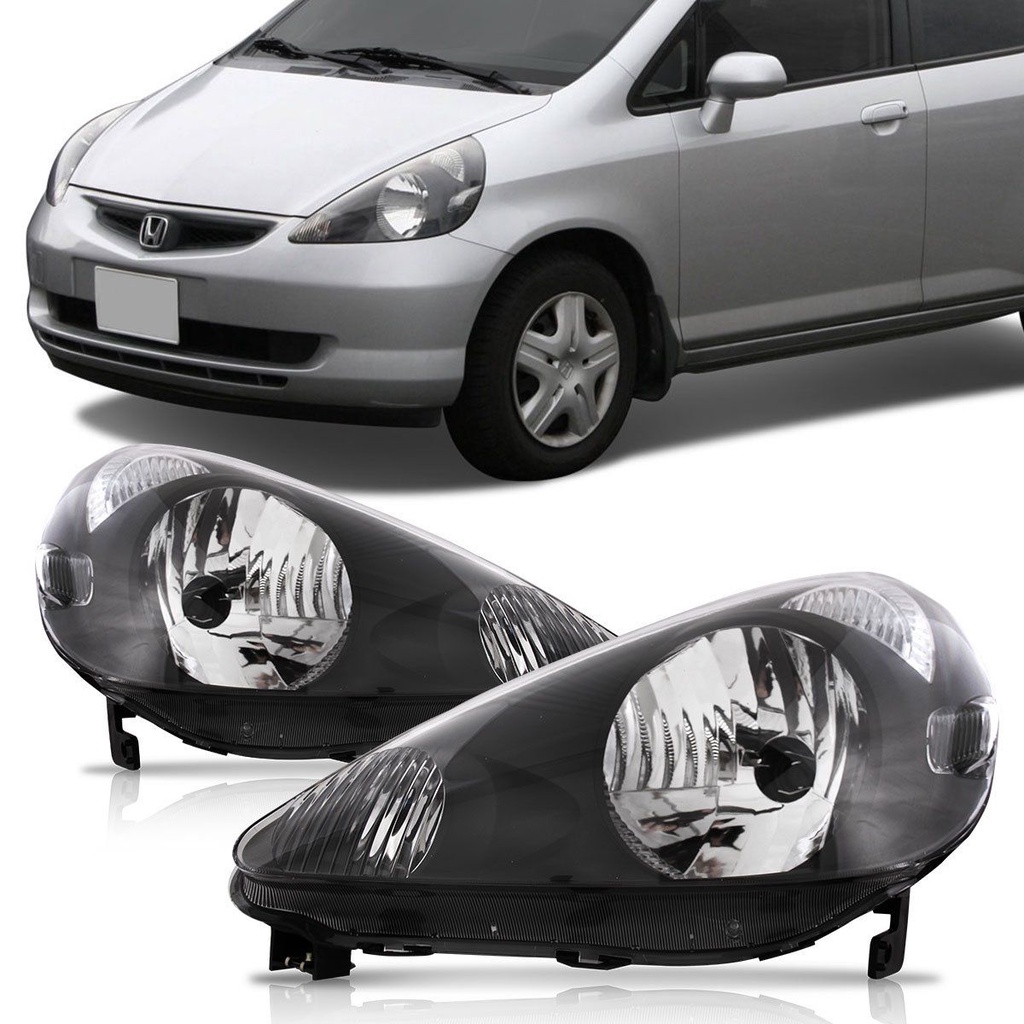 Farol Fit 2003 2004 2005 2006 2007 2008 Mascara Negra em Oferta na Shopee