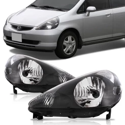 Farol Fit 2003 2004 2005 2006 2007 2008 Mascara Negra