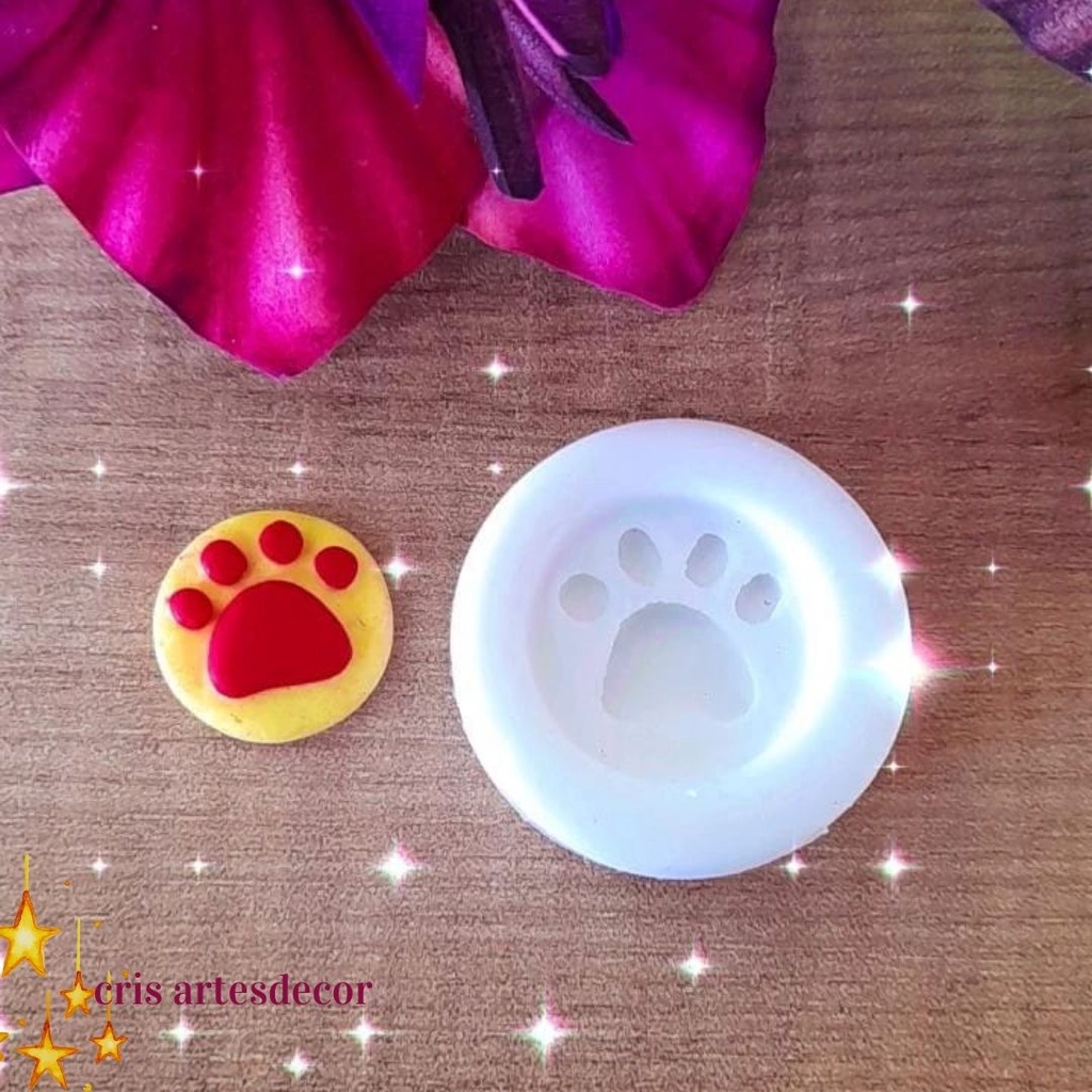 Molde de Silicone Pet Patinha / Patrulha Canina