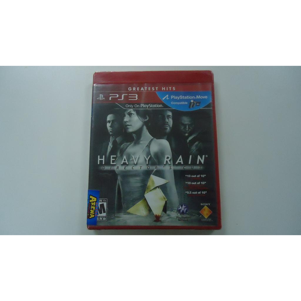 Jogo Ps3 - Heavy Rain Directors Cut - Mídia Física