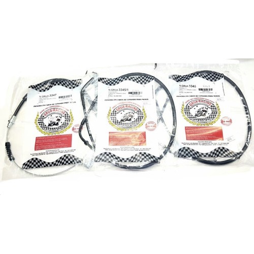 3 Cabos Acelerador A + B Embreagem  Virago 535
