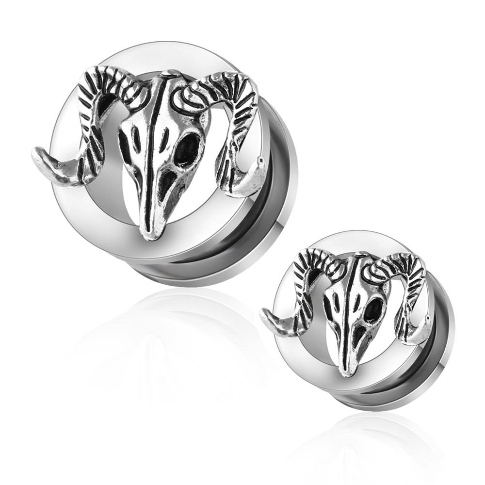 Étireurs D'oreille En Verre Pyrex - Paire De Tapers Spirale, Tailles 6mm à 16mm, Hypoallergénique - 7