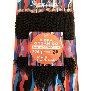 Cabelo100% Orgânico - Cacheado - Eu Brasileira - Super Star - 1pct - 320gr