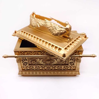 Arca da Aliança Cristã Grande Dourada Luxo 30cm em Oferta na Shopee