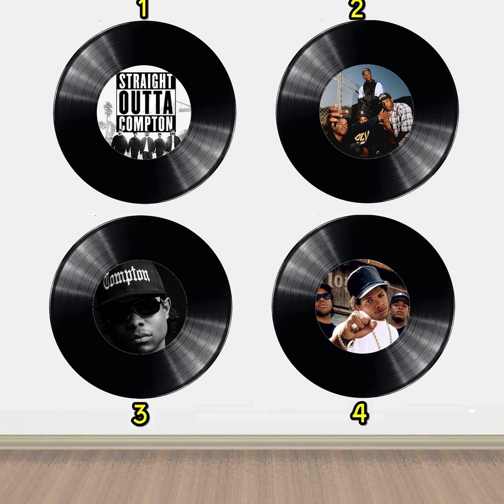 Disco Vinil NWA Grupo Rap Lp Decorativo