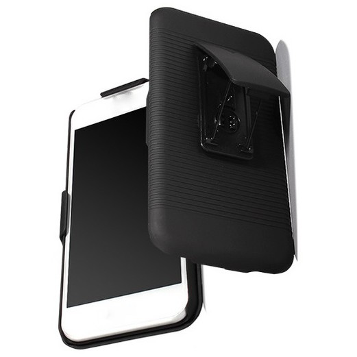 Capa + Suporte de Cintura Samsung Galaxy J4 J400 Capinha Case Cinto Belt Clip Cover Impacto