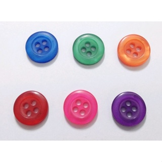 Botão 4 Furos Brilhante Pacote com 25 Unidades em Oferta na Shopee