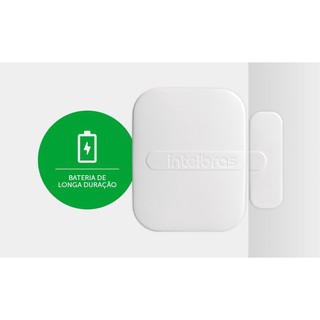 Sensor Magnético Sem Fio P/ Alarme Xas 4010 Smart Intelbras
