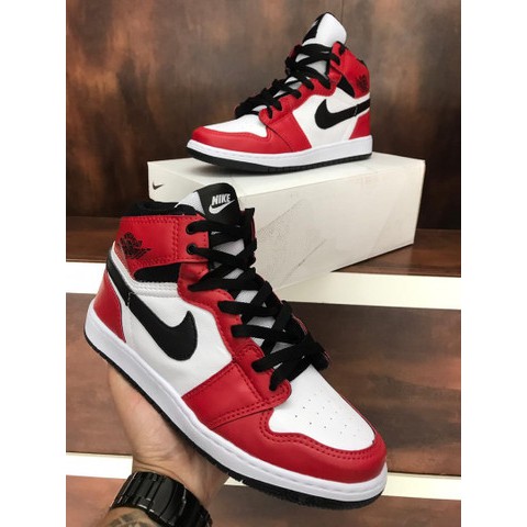 Tênis Bota Nike Cano Alto Air Jordan 1 Chicago Retro MASCULINO | Shopee ...