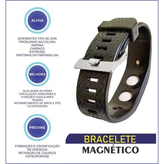 Pulseira magnetica - Fecho de relogio