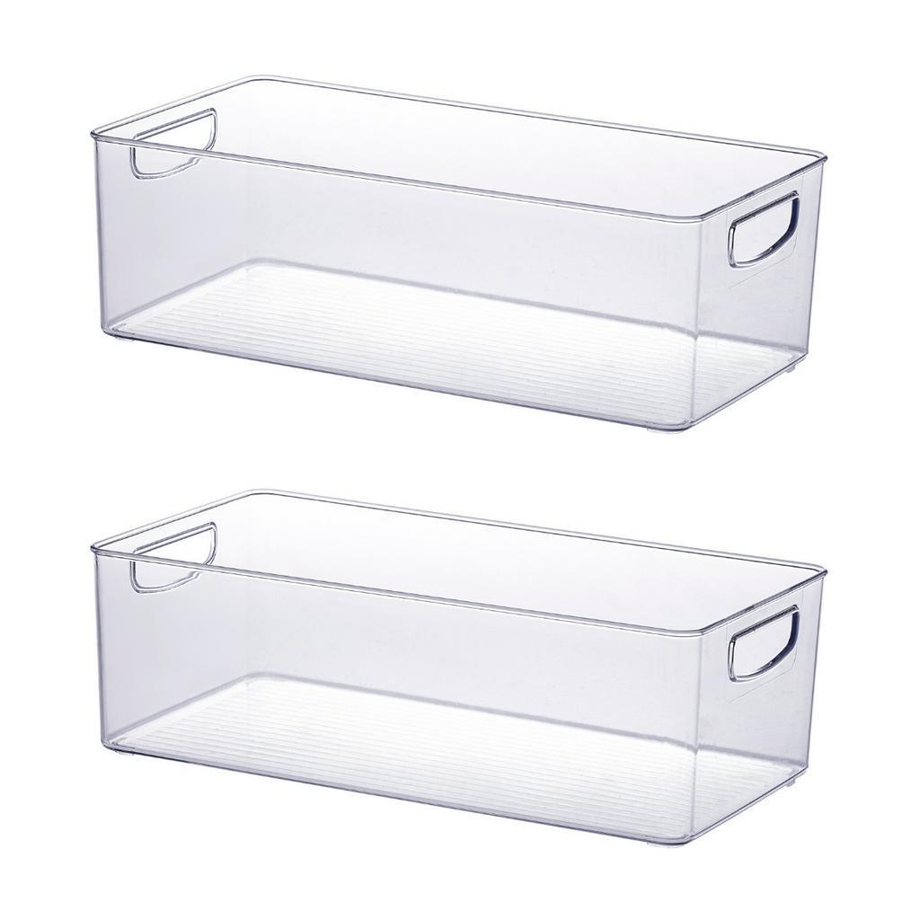 2 Organizadores Acrilico Armario Cozinha Geladeira - 903 em Oferta na Shopee