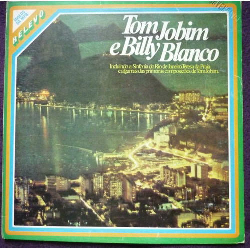 LP Vinil Tom Jobim e Billy Blanco – Ídolos da MPB | Samba | LP de Coleção