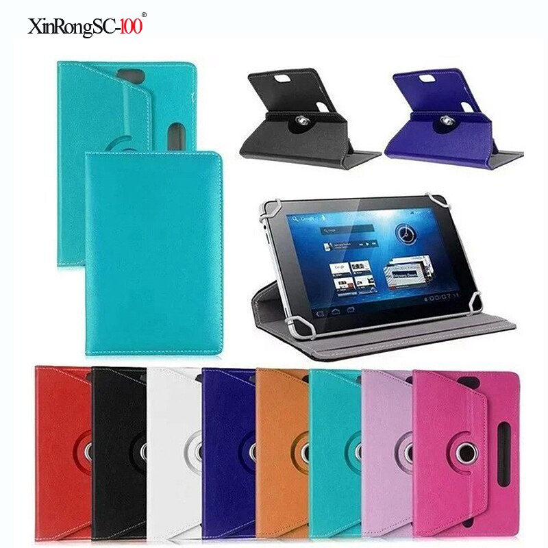 7 Polegadas M7s Go M7s Lite Multilaser Capa De Couro Pu Universal Para Tablet Asus Fonepad 7 Fe375Cxg / Fe375Cl / Fe375Cg / Fe171Cg 7 Polegadas 360 Graus De Rotação Universal Tablet Pu Caso Capa De Couro