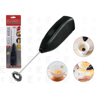 Mini Misturador De Bebidas Drink Mixer Elétrico Pilha Inox