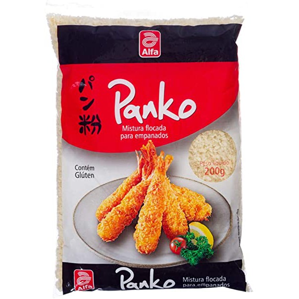 Farinha Panko Flocada Alfa 200g