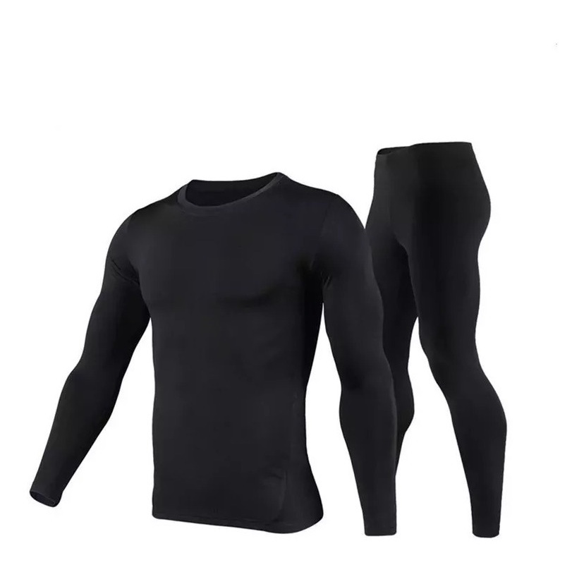 CONJUNTO TÉRMICO Calça + Blusa Térmica Segunda Pele Proteção Uv50+ UNISSEX POLIÉSTER