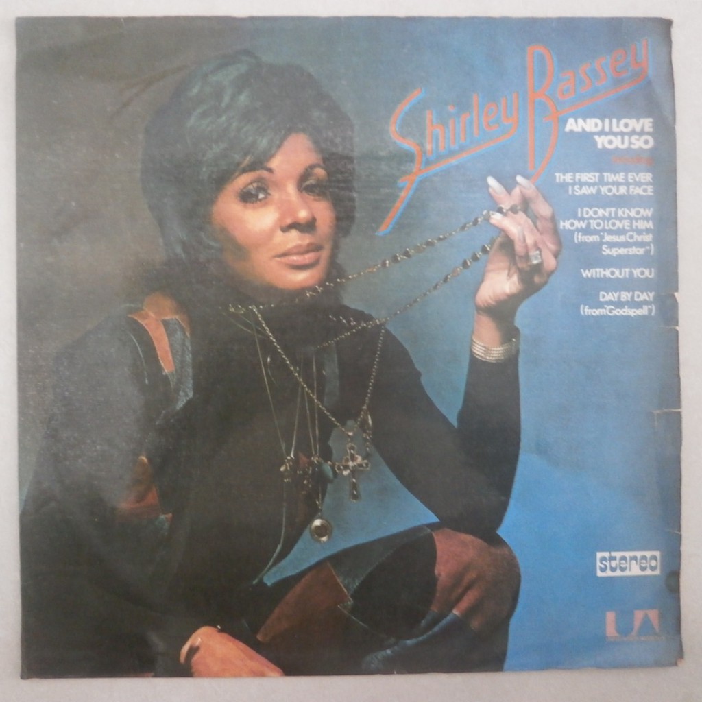 Lp Shirley Bassey 1973 And I Love You So, Vinil