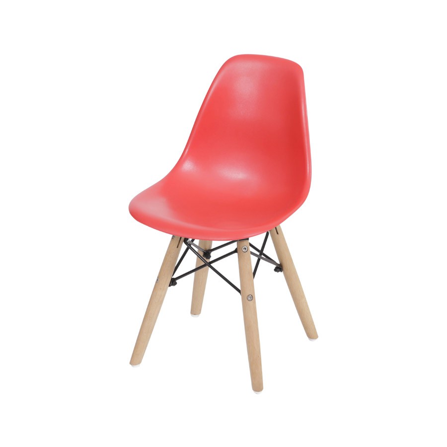 Cadeira de Jantar Infantil Boxbit Eames Base Madeira em Oferta na Shopee