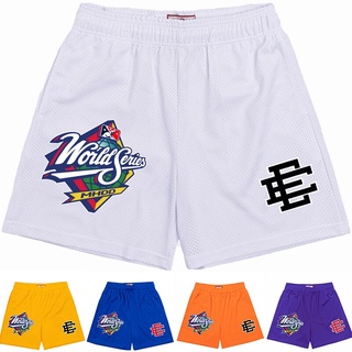 Eeric Enmanuel EE Calções Básicos Dos Homens De Verão Respirável De Basquete Ginásio Quick Dry Sweatpants Malha Esporte Shorts Execução