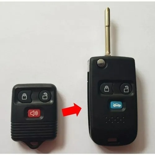 Chave Canivete Ford Focus Mondeo Ka Courier Fiesta Cód-922