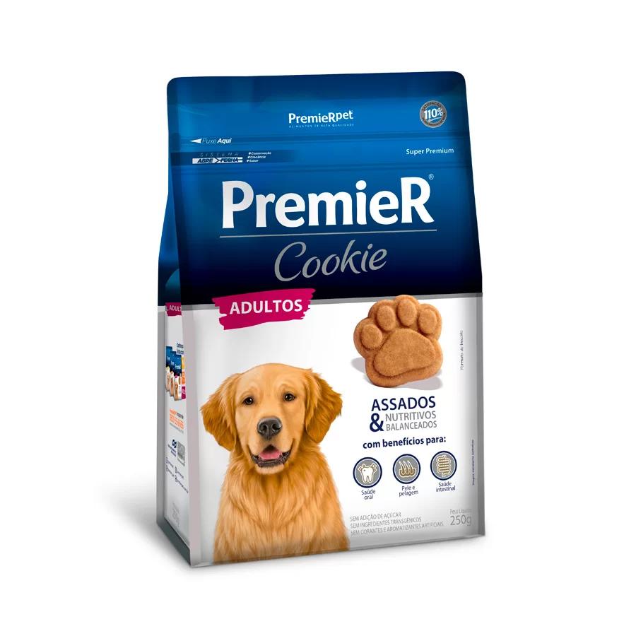 Biscoito Premier Cookie para Cães Adultos 250G - Pets
