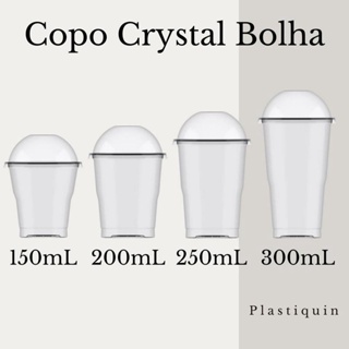 20/40/60Unidades Copo Bello Tampa Bolha sem Furo 150mL 200mL 250mL 300mL 440mL 550mL Copo Felicidade em Oferta na Shopee