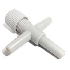 Divisor De Ar Em T Com Válvula Reguladora Para Mangueira de 4mm Regulagem de saída