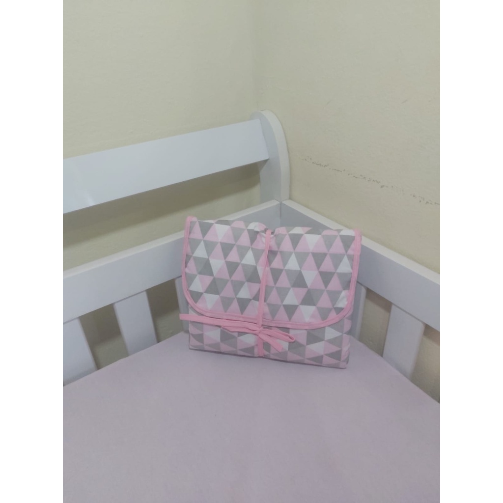 Trocador Portátil Impermeável Dois Bolsos