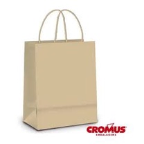 BOLSA SACOLA P PAPEL KRAFT EMBALAGENS PRESENTE LOJAS 21,5X15