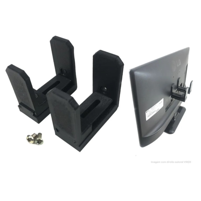 Suporte Monitor Para Mini Desktop Pc Notebook Universal Vesa