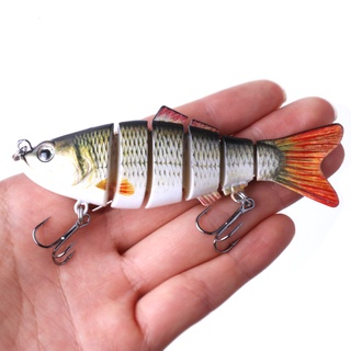 Afundando Swimbait 6 Segmento Isca Artificial De Pesca 10cm 20g