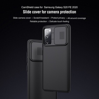 Nillkin Camshield Case Para Samsung Galaxy S20 Fe 2020 Caso Slide Capa Para Proteção Da Câmera Caso Protetor Integral
