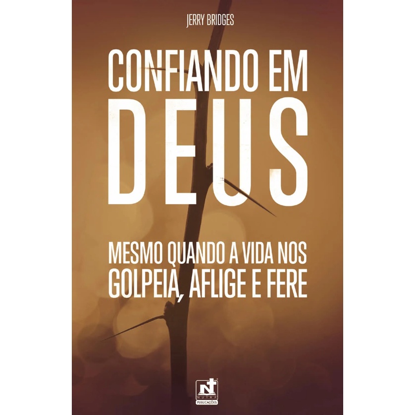 Confiando em Deus | Jerry Bridges em Oferta na Shopee