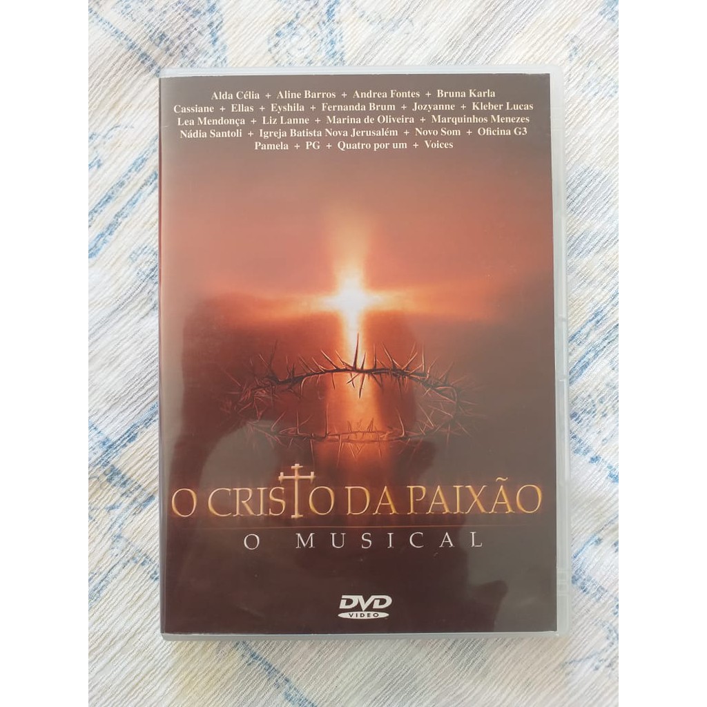 Dvd O Cristo Da Paixão - O Musical  - Fernanda Brum, Cassiane, Pamela, Voices