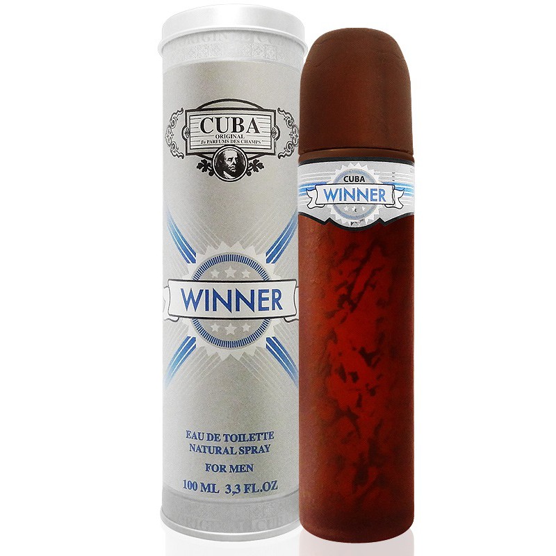 PERFUME CUBA PARIS WINNER 100ml EDT - MASCULINO - ENVIO IMEDIATO