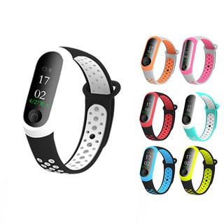 Pulseira Para Xiaomi Mi Band 3/4 Bracelete de Silicone